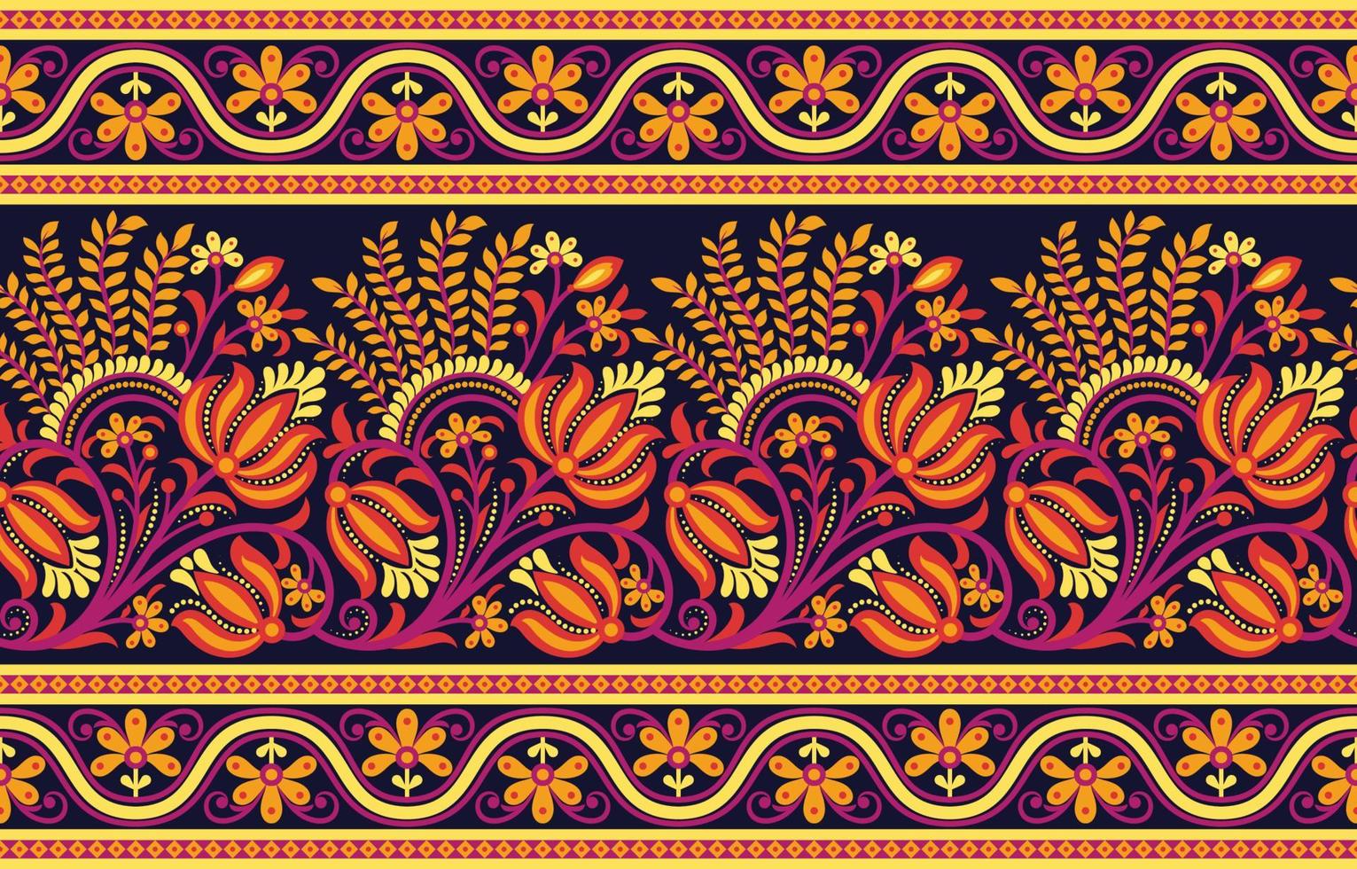 geometrische etnische oosterse patroon traditioneel ontwerp voor achtergrond,tapijt,behang,kleding,inwikkeling,batik,stof,vector illustratie borduurstijl. vector