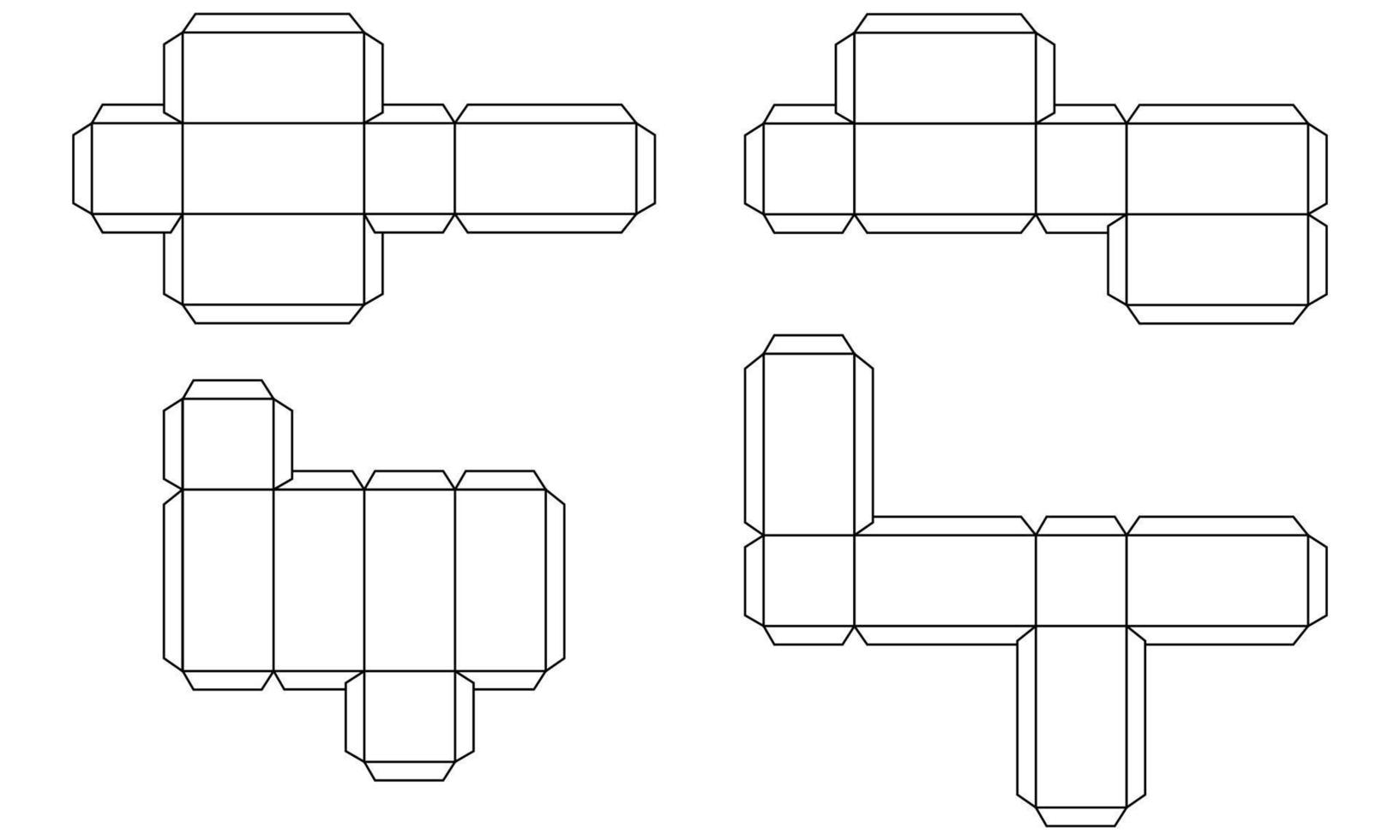 blok netto patroon vector