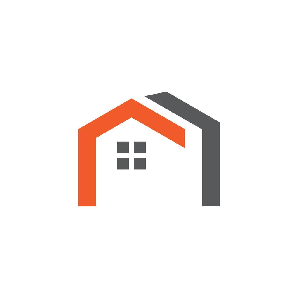 huis logo vector