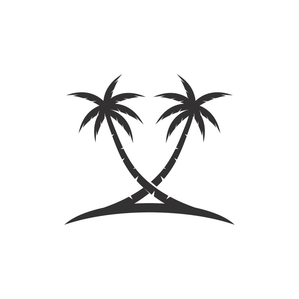 palm boom zomer illustratie vector