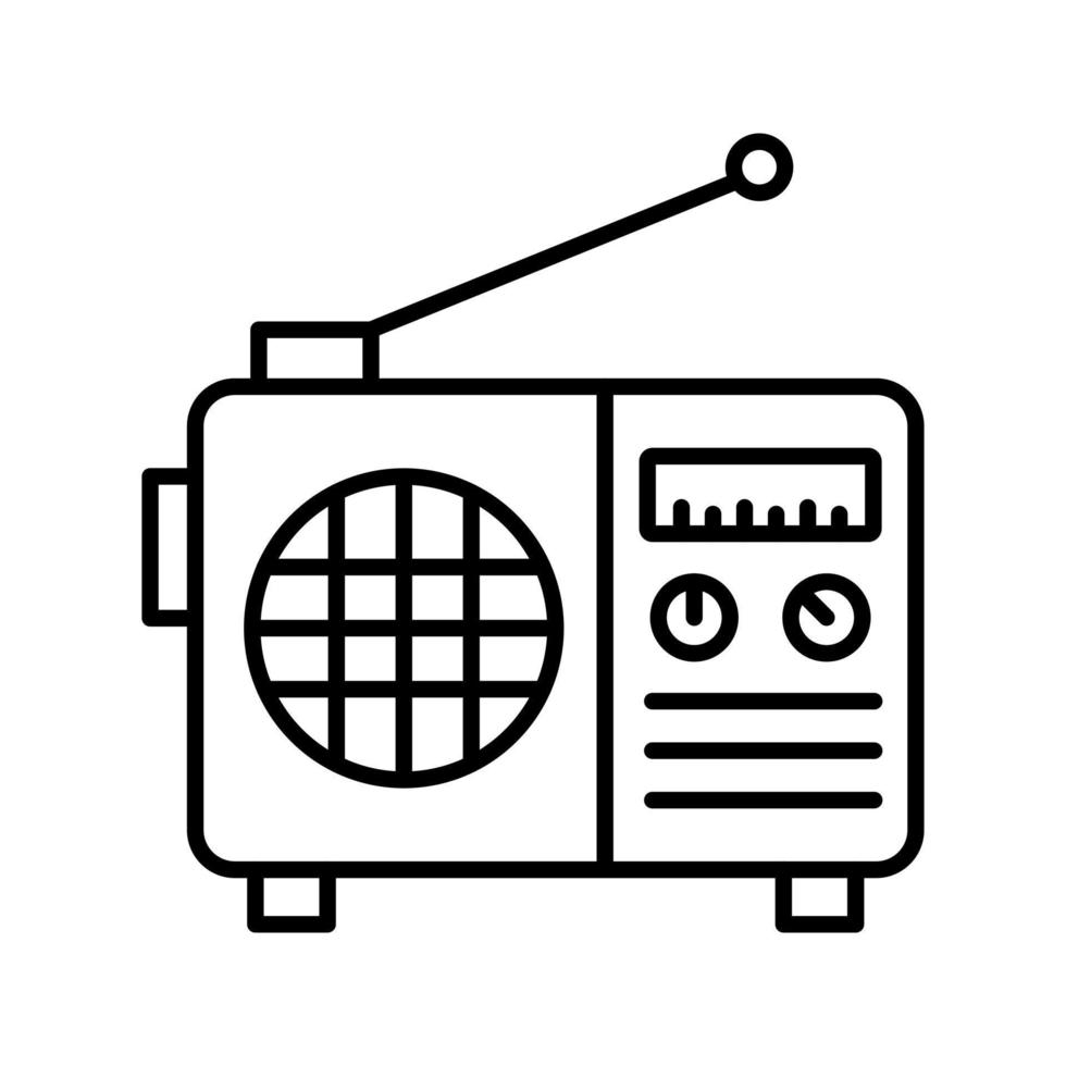 radio vector pictogram