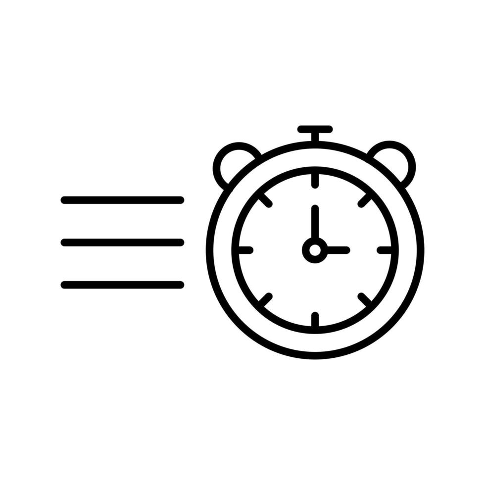 stopwatch vector pictogram