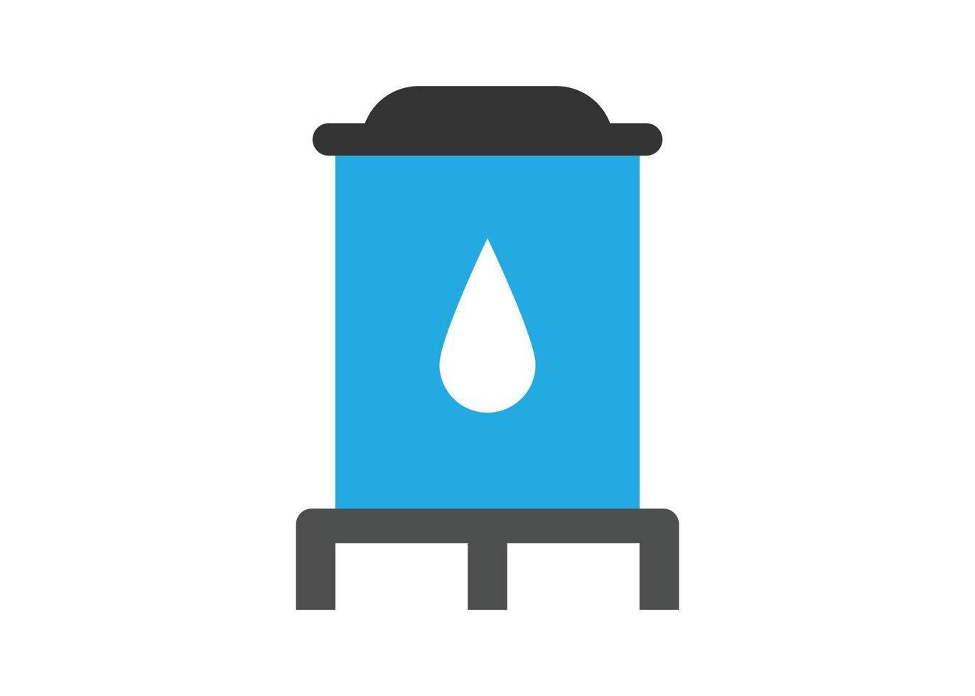 water tank icoon ontwerp sjabloon vector geïsoleerd illustratie