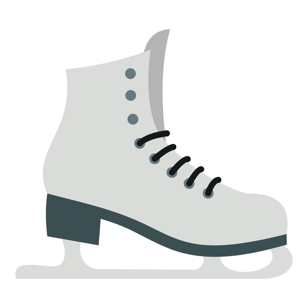 skates icoon, vlak stijl vector
