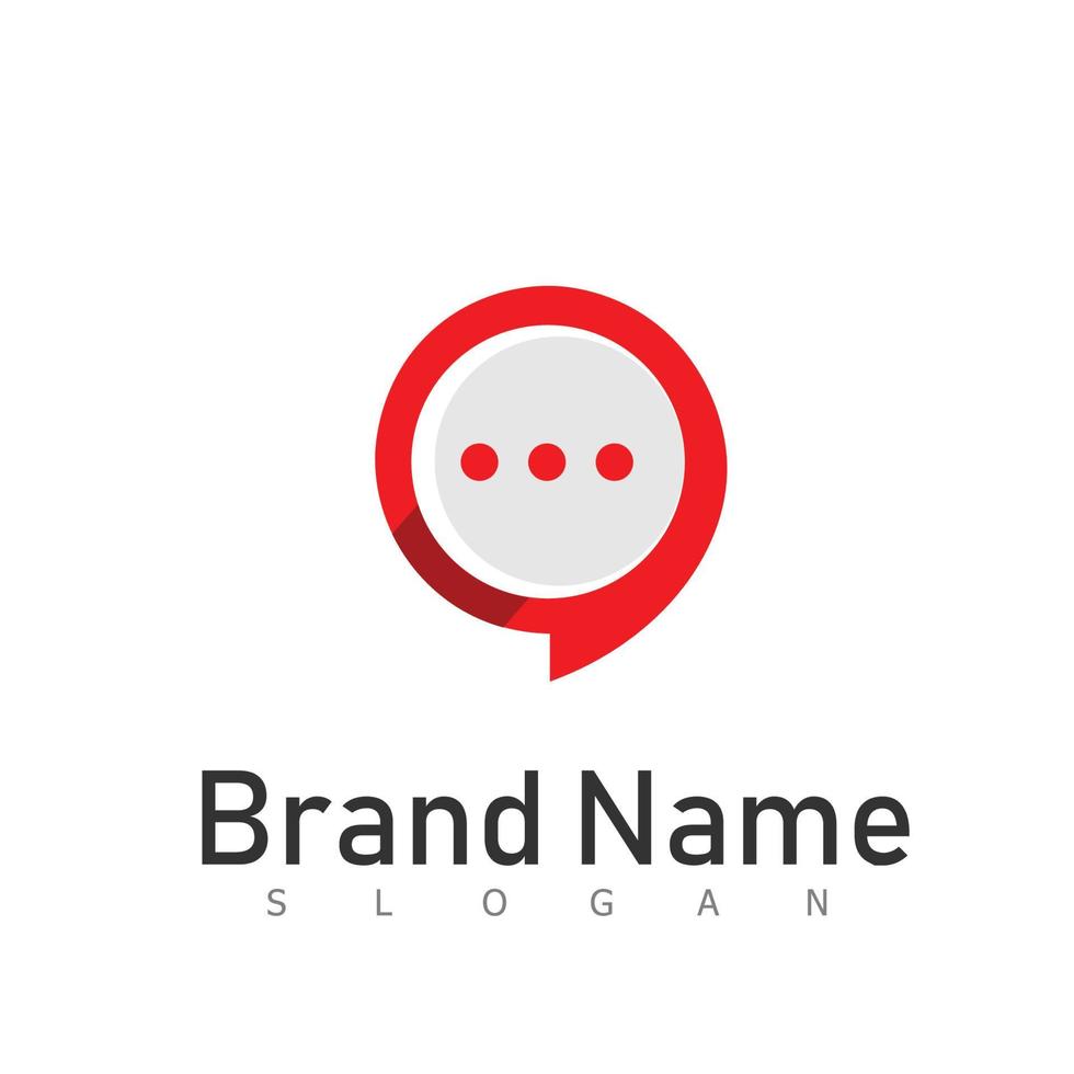 babbelen telefoontje mobiel logo ontwerp technologie symbool vector