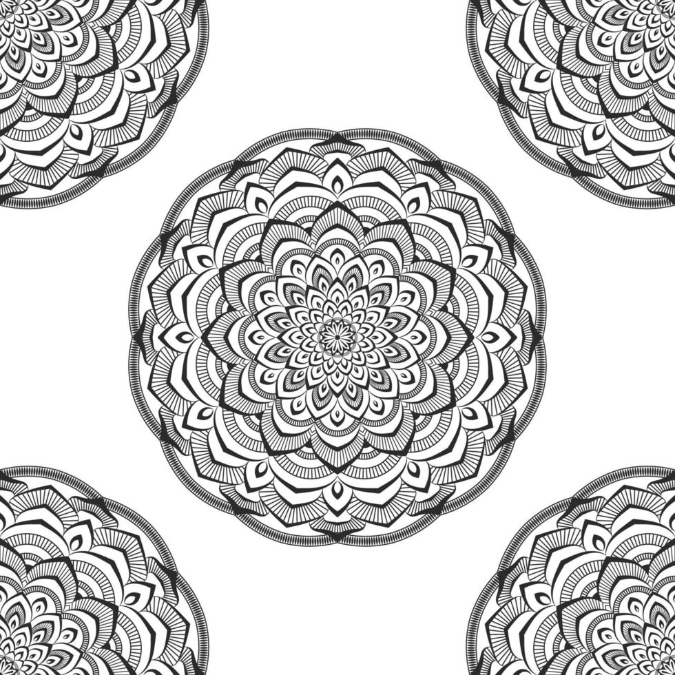 mandala vector ontwerp sjabloon