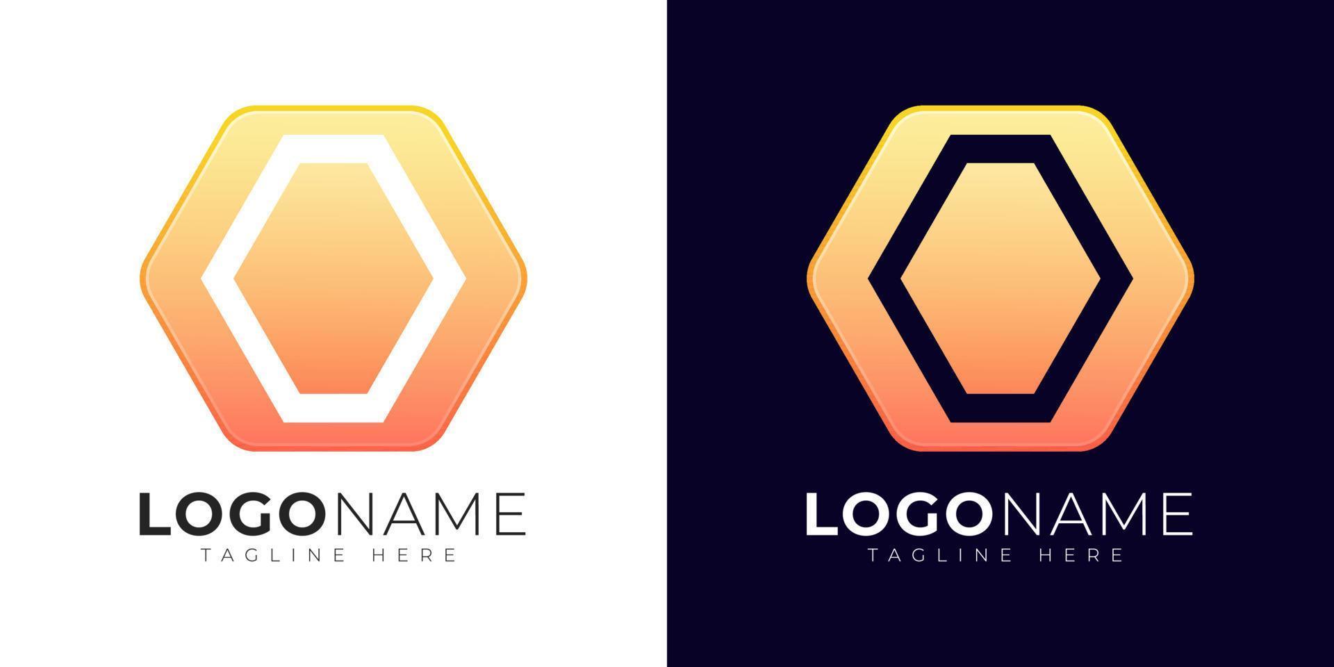 brief O logo vector ontwerp sjabloon. modern brief O logo icoon met kleurrijk geometrie vorm geven aan.