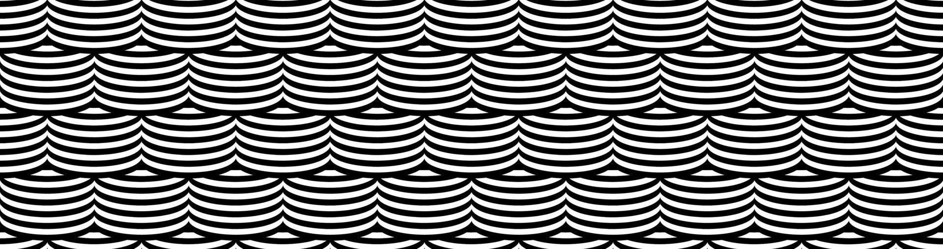optisch illusie naadloos patroon. vector gestript naadloos structuur duotoon. abstract meetkundig textuur.