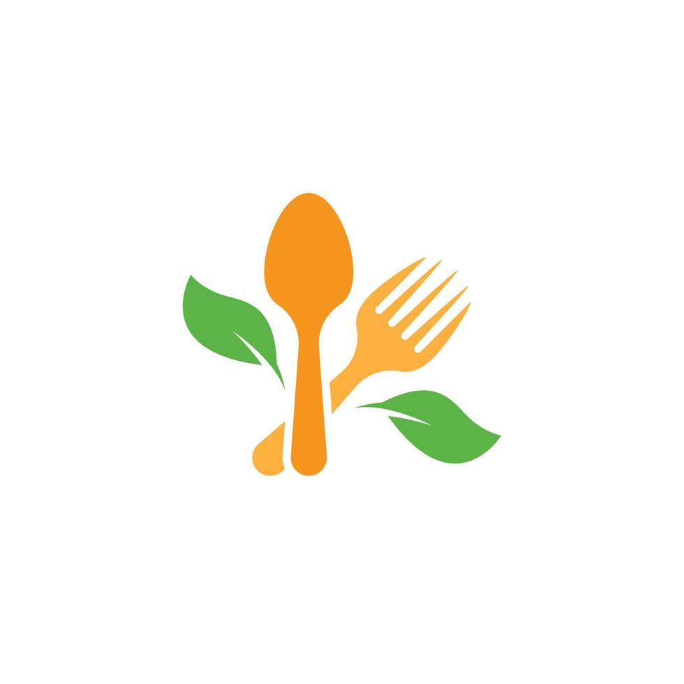 restaurant icoon logo vector