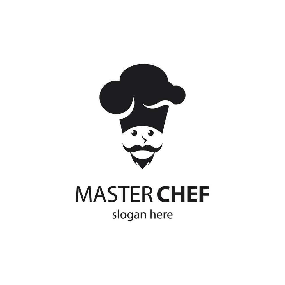 chef-kok logo afbeeldingen vector