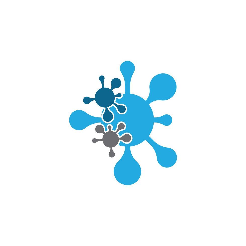 coronavirus logo sjabloon vector