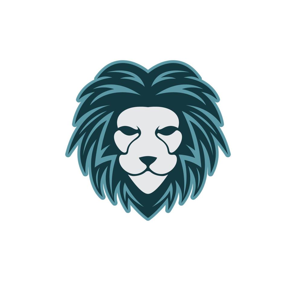 leeuw hoofd vector icoon