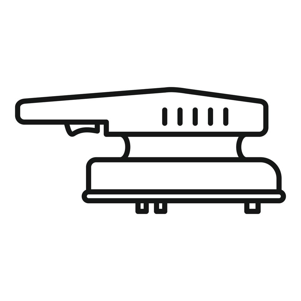 timmerman gereedschap icoon, schets stijl vector