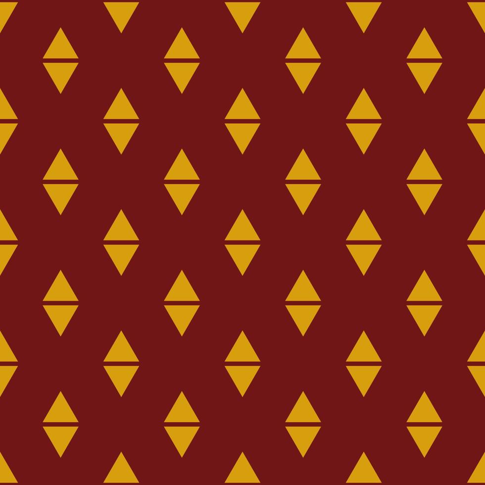 naadloos meetkundig patroon. kunst deco gouden driehoeken patroon. vector afdrukken voor kleding stof achtergrond