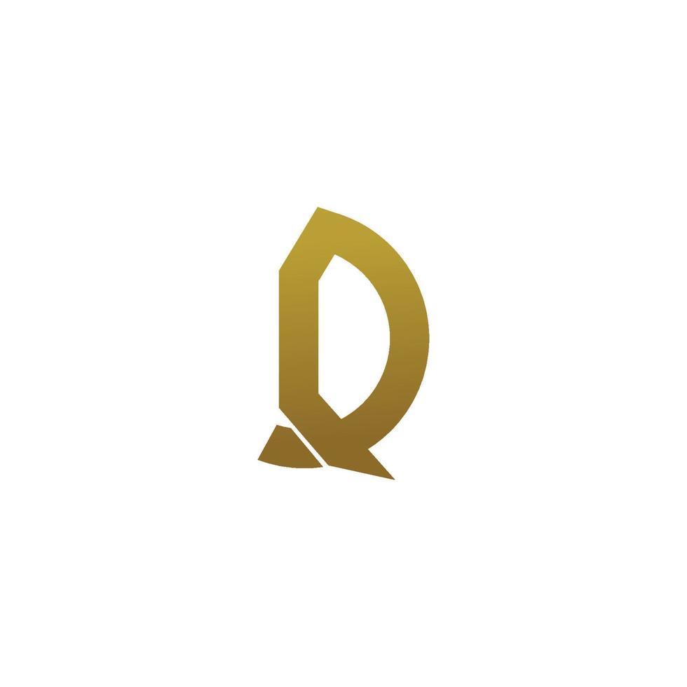 r logo brief icoon ontwerp sjabloon vlak vector