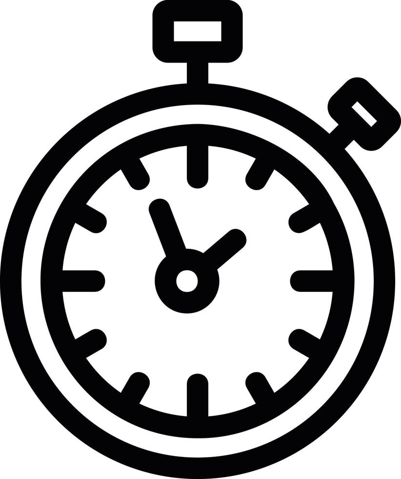 timer vector icoon