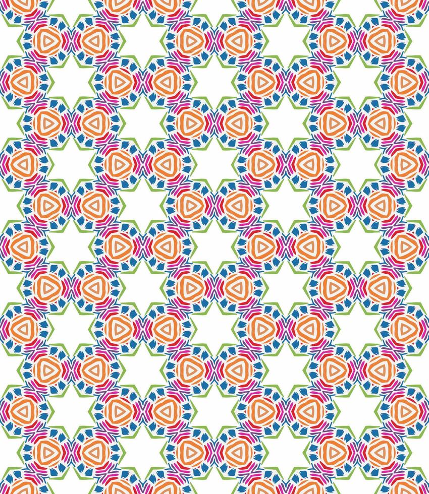 multi kleur naadloos abstract patroon. achtergrond en achtergrond. multi gekleurd. kleurrijk sier- ontwerp. vector