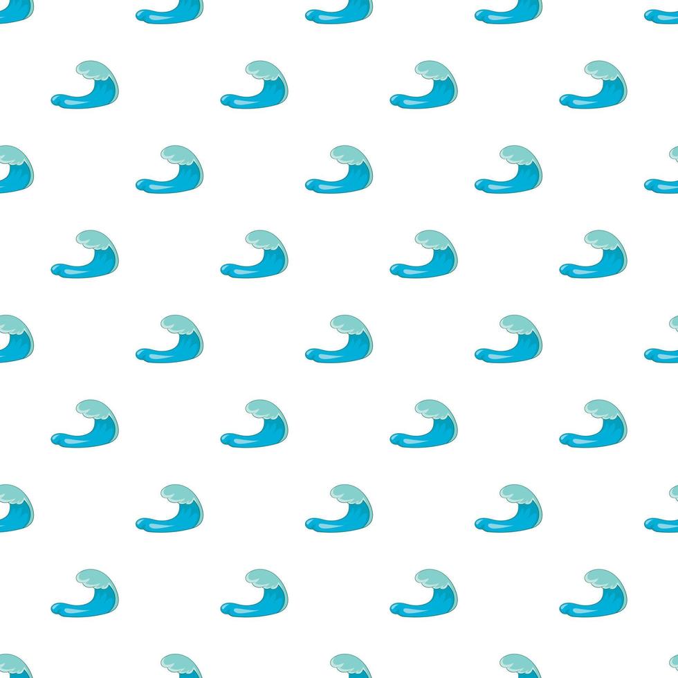 blauw water Golf patroon, tekenfilm stijl vector
