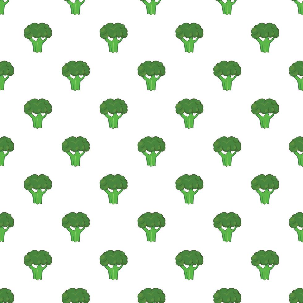 broccoli patroon, tekenfilm stijl vector