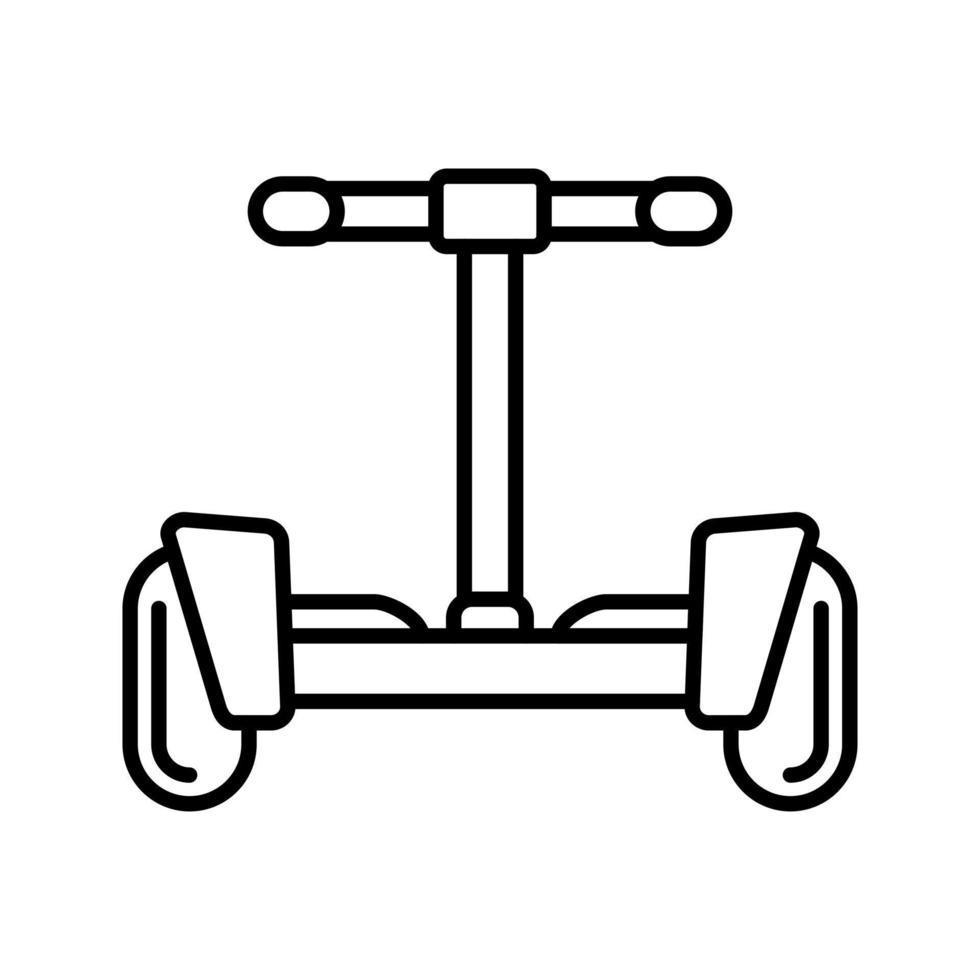 hoverboard vector pictogram