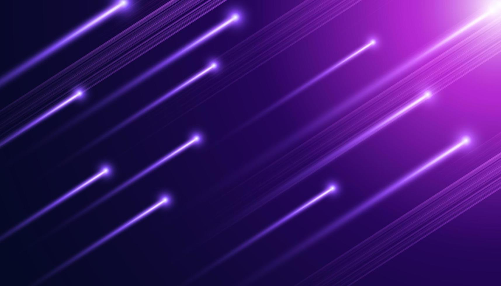 abstract licht Purper atomair futuristische neon deeltje beweging technologie modern mooi vector