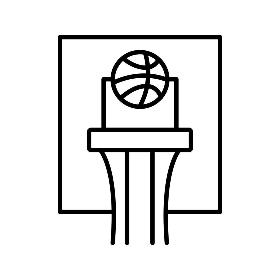 basketbal vector pictogram