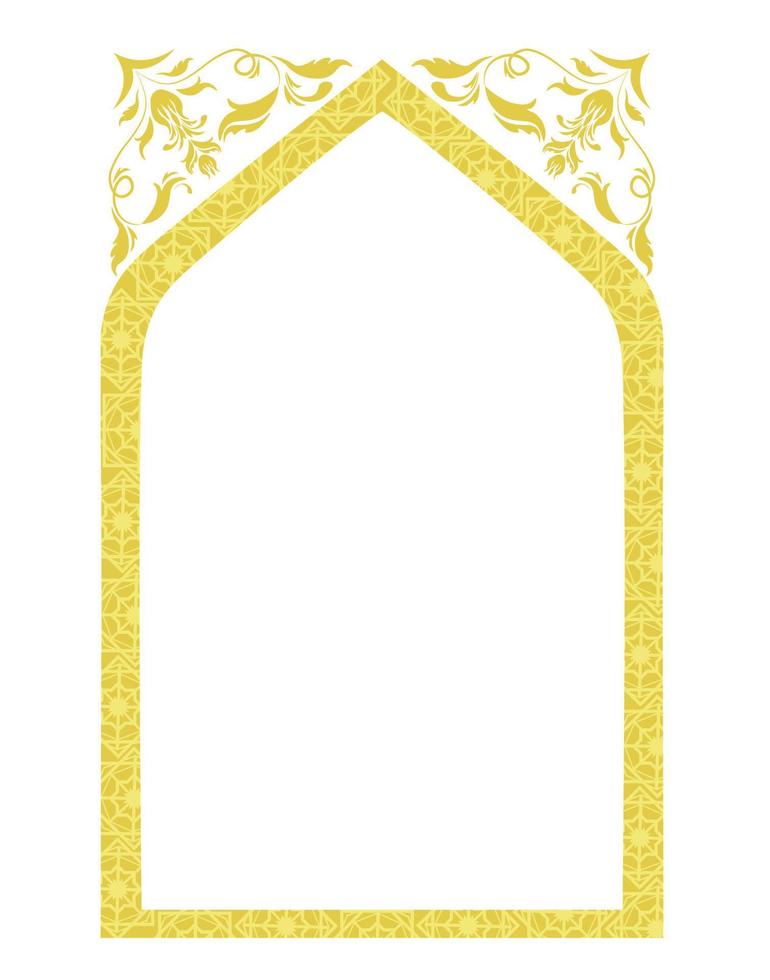 Turks traditioneel sier- boog. oosters stijl Perzisch Islamitisch patroon. decoratief etnisch elementen Arabisch decor. vector voorraad illustratie. geïsoleerd Aan een wit achtergrond.