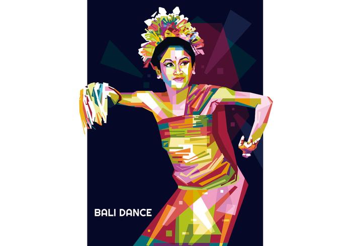 Bali dans vector wpap