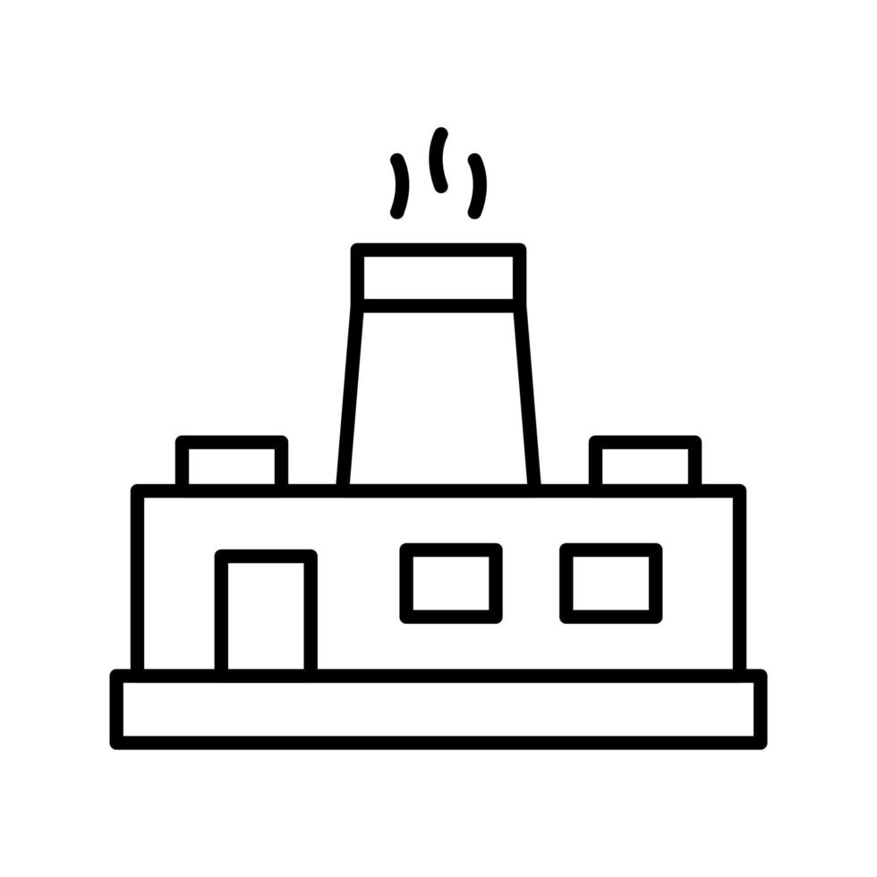 fabriek vector pictogram