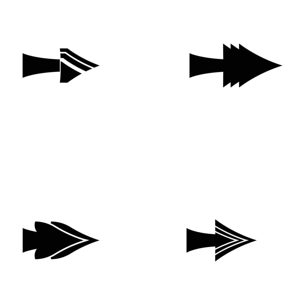 pijl pictogrammenset vector