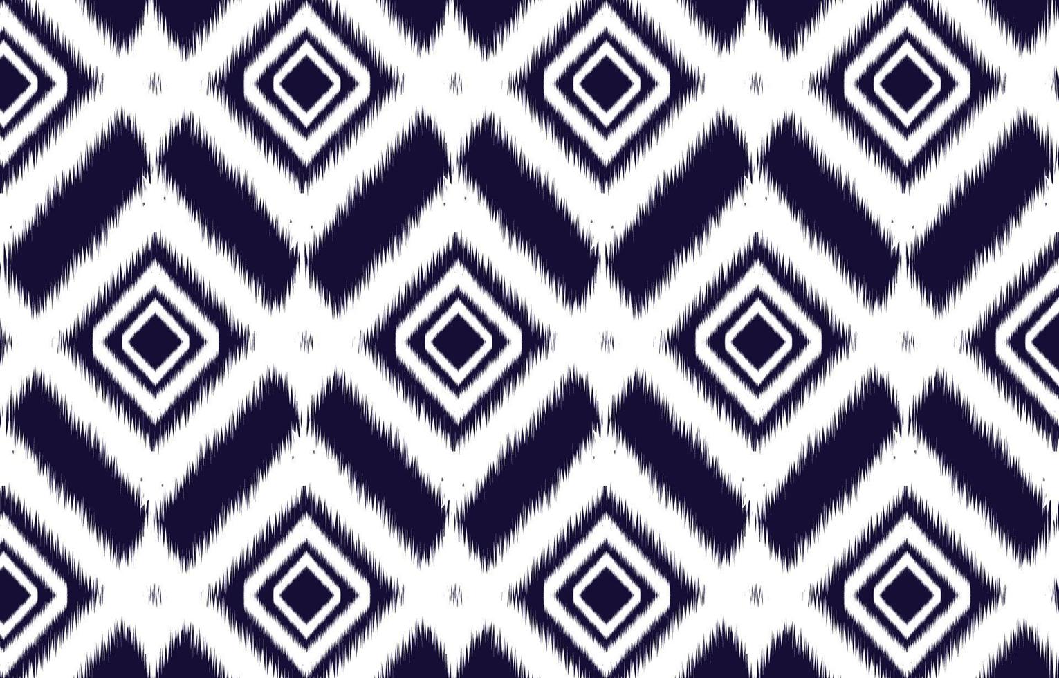 abstract etnisch meetkundig ikat patroon. oosters Afrikaanse Amerikaans Mexicaans aztec motief textiel en Boheems patroon vector elementen. ontworpen voor achtergrond, behang, afdrukken .vector ikat patroon.