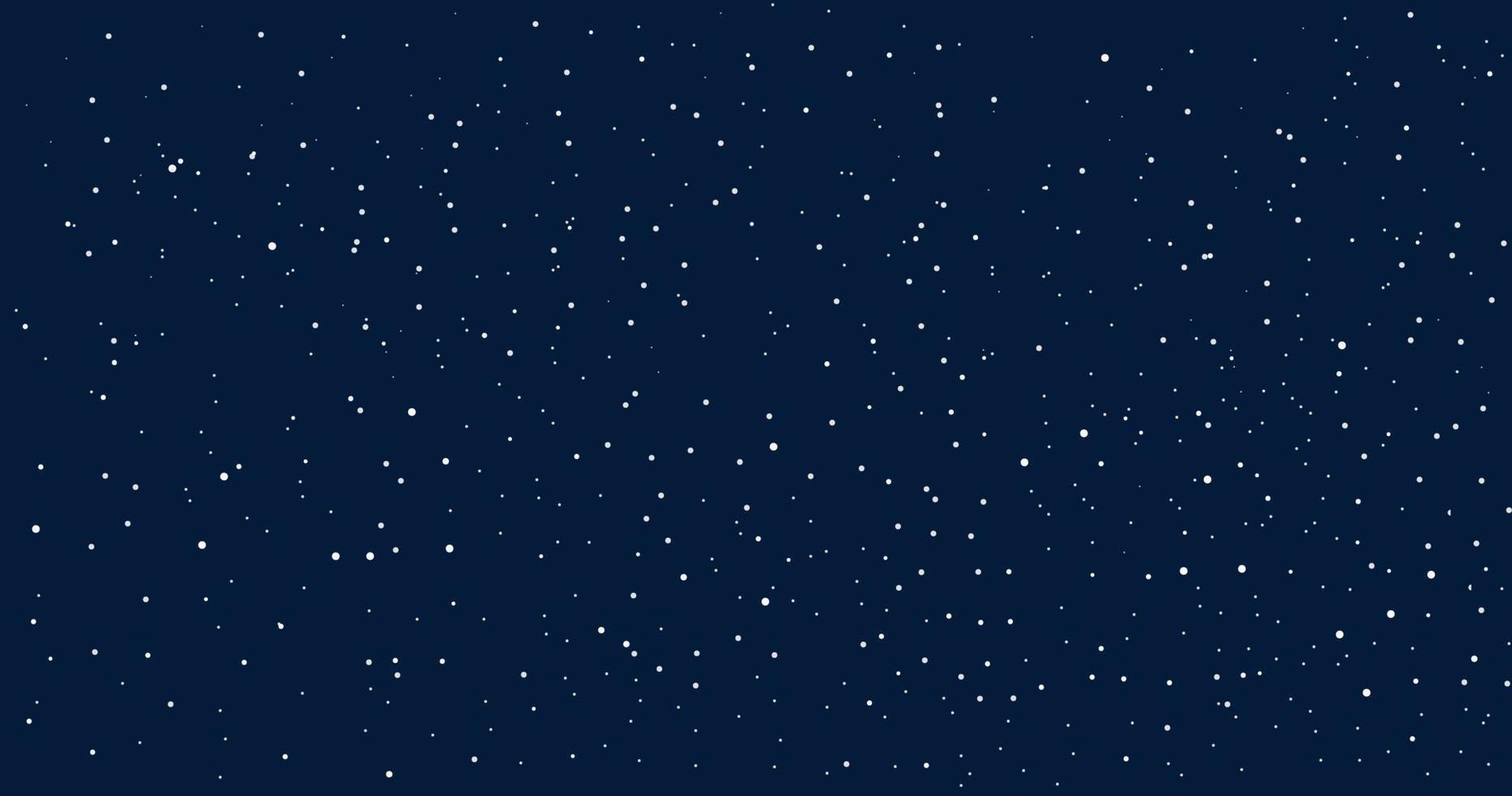 helder blauw achtergrond met wit sneeuwvlokken. Kerstmis vakantie achtergrond vector