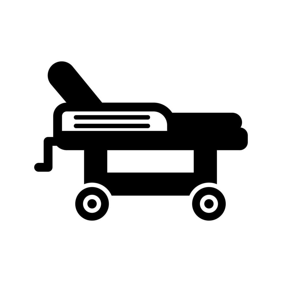 ziekenhuis bed vector icoon