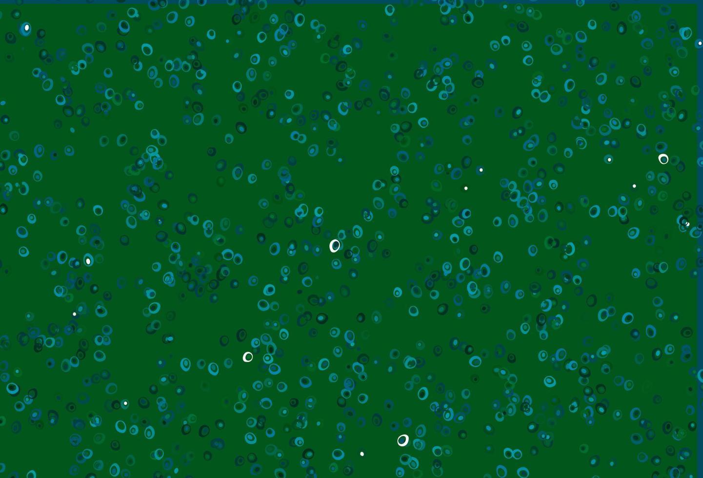lichtblauwe, groene vectordekking met vlekken. vector