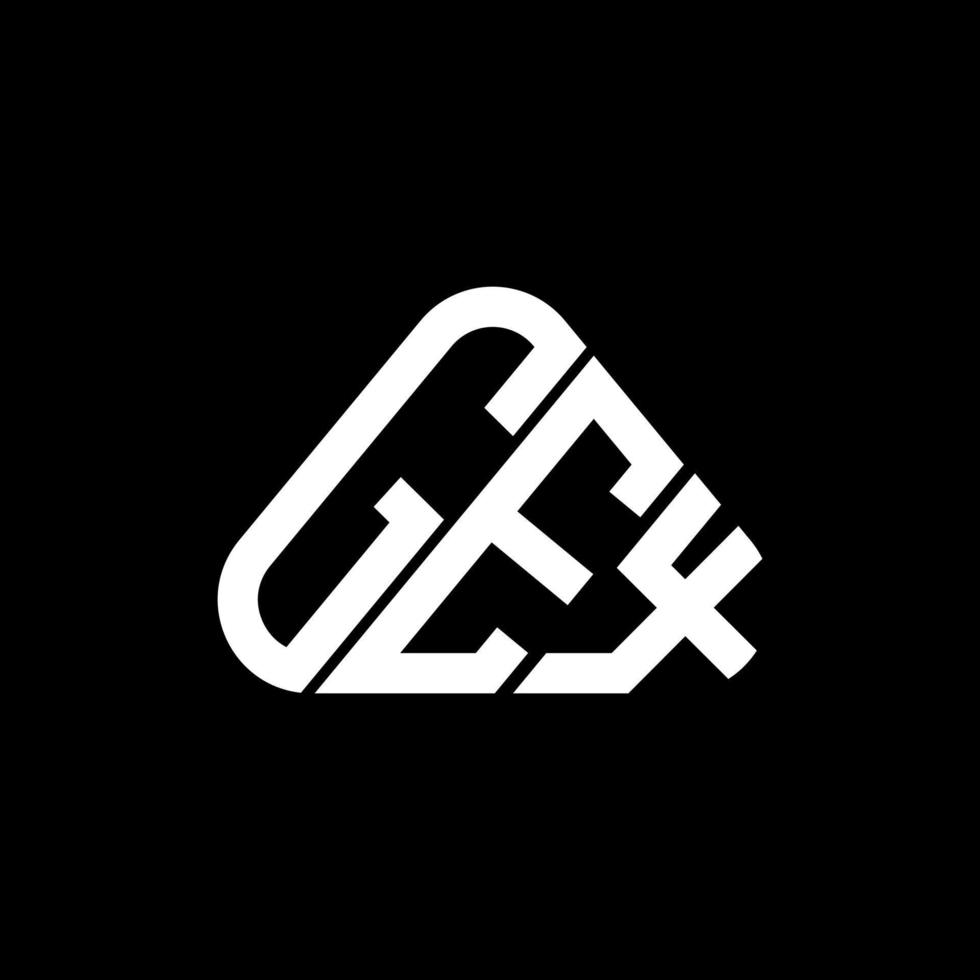 gek brief logo creatief ontwerp met vector grafisch, gek gemakkelijk en modern logo.