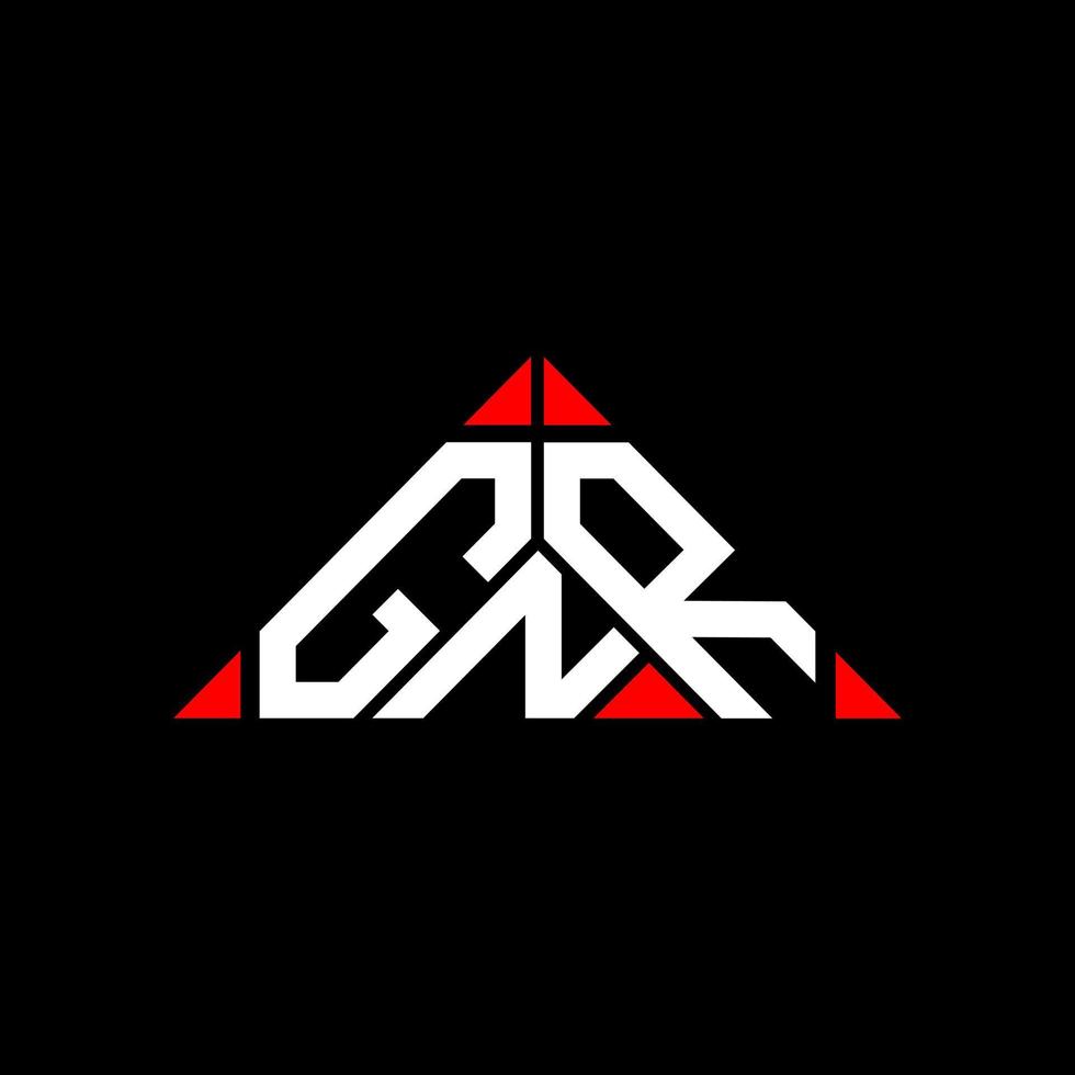 gnr brief logo creatief ontwerp met vector grafisch, gnr gemakkelijk en modern logo.