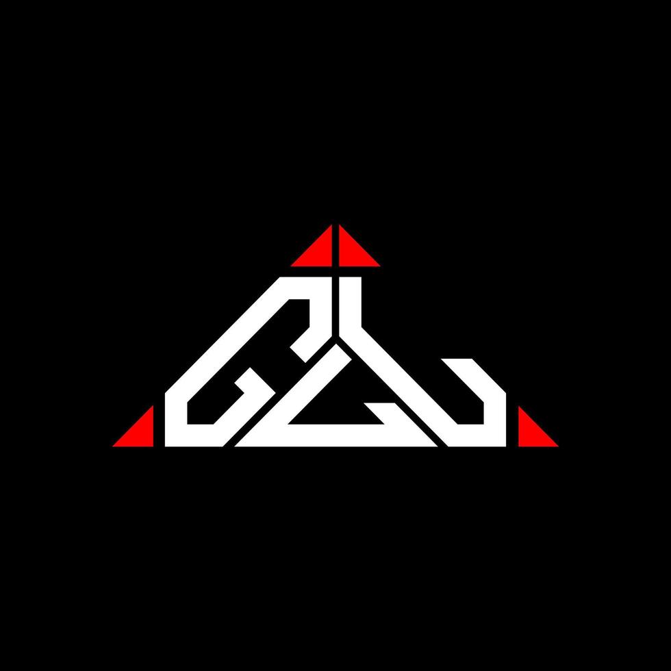 gll brief logo creatief ontwerp met vector grafisch, gll gemakkelijk en modern logo.