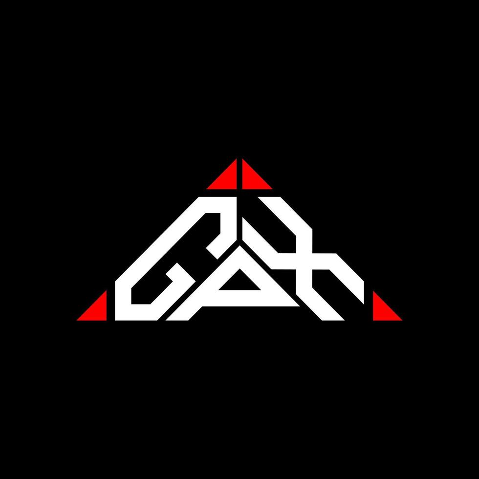 gpx brief logo creatief ontwerp met vector grafisch, gpx gemakkelijk en modern logo.