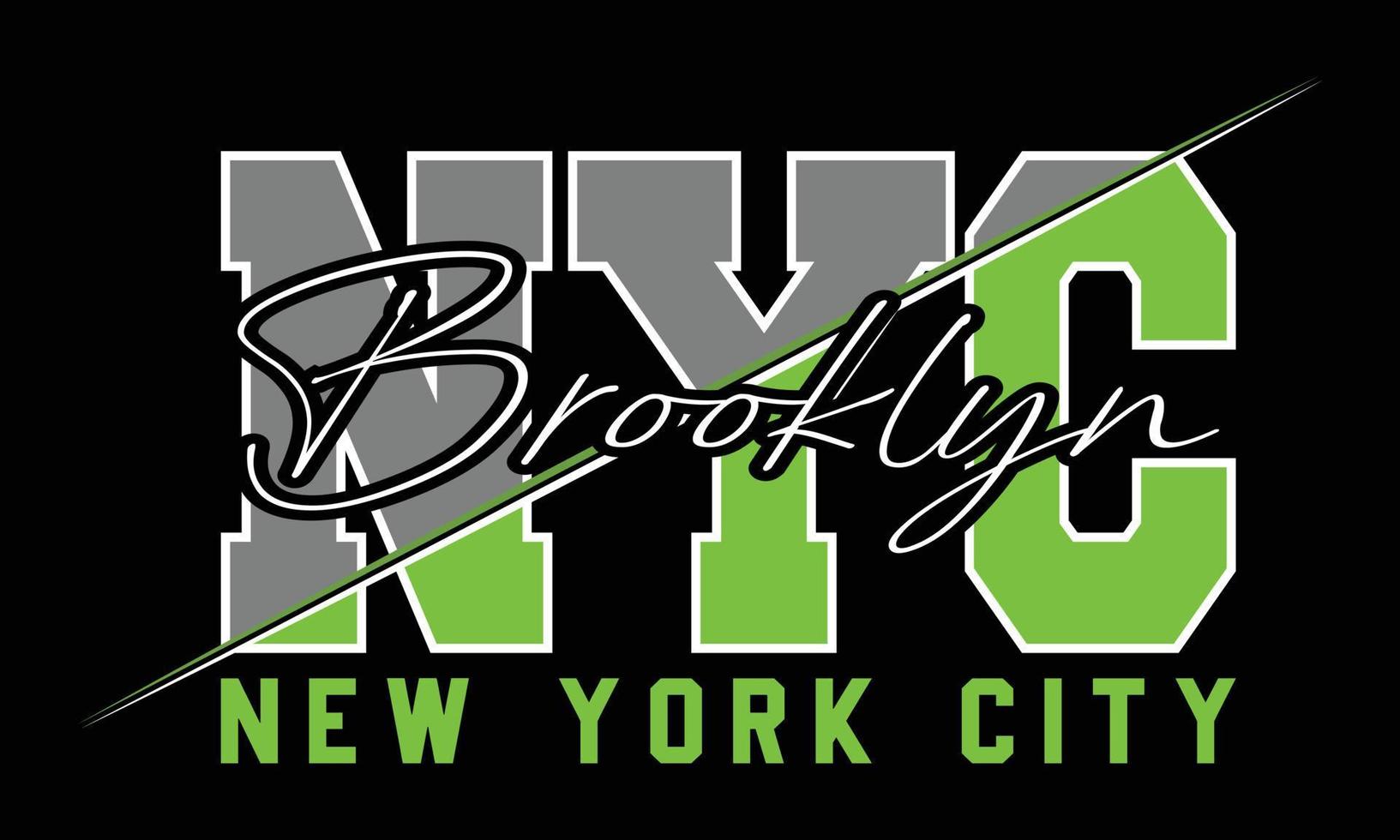 nieuw york stad, nyc typografie t-shirt ontwerp. motiverende nieuw york stad typografie t-shirt creatief kinderen, en nyc thema vector illustratie.