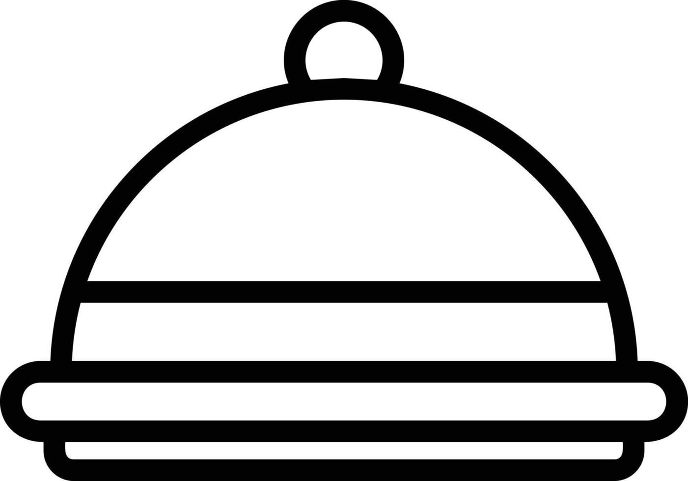 voedsel dienblad vector icoon ontwerp