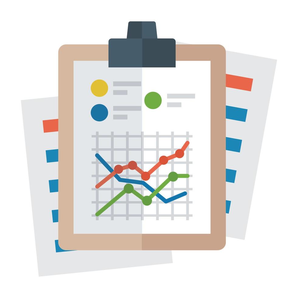 modieus statistisch vertegenwoordiging vector