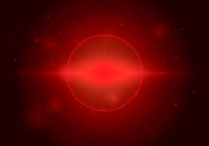 Red Supernova en achtergrond in de ruimte vector