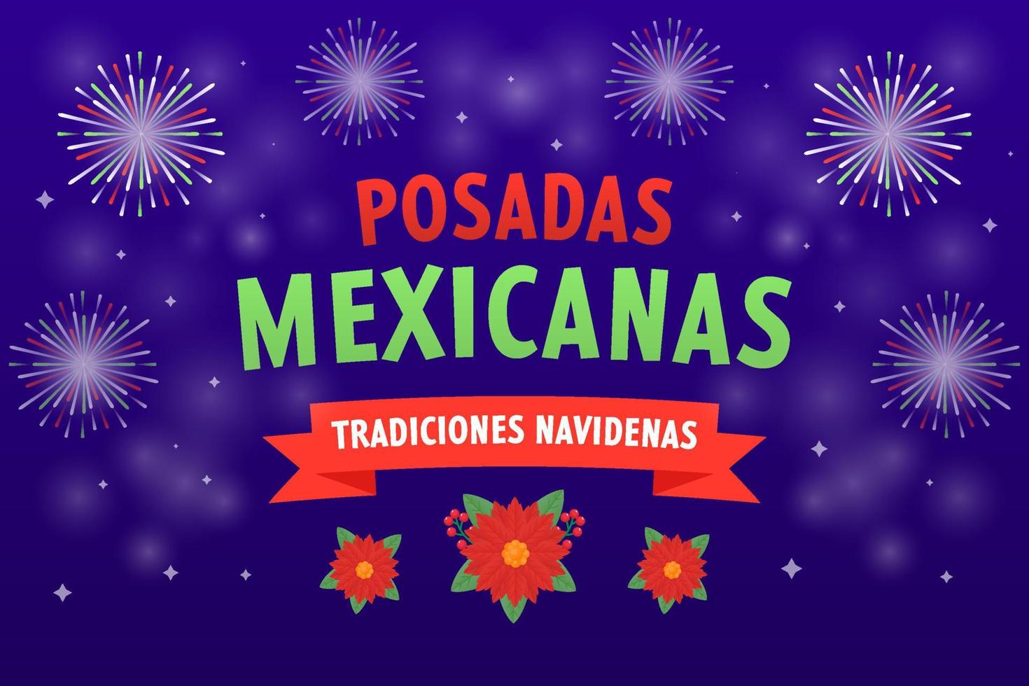 helling posada's mexicanas achtergrond illustratie vector