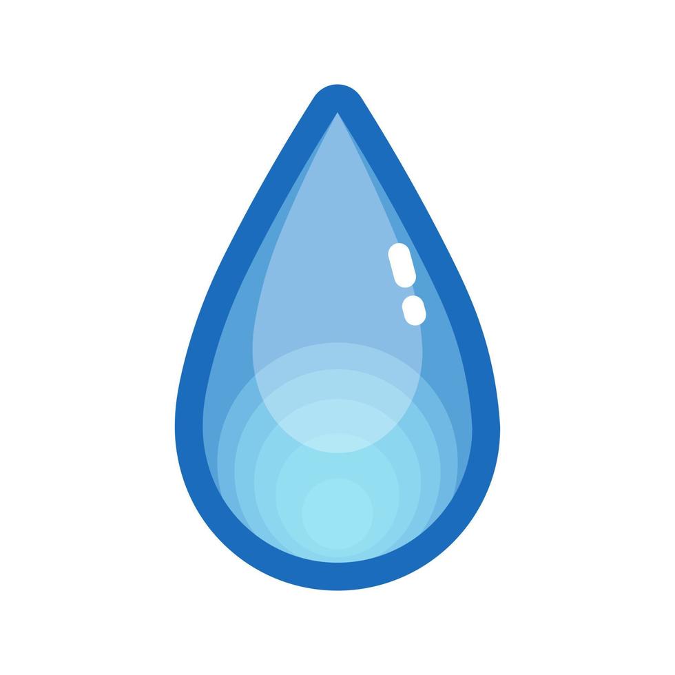 water laten vallen of scheur laten vallen groot grootte icoon voor emoji glimlach vector