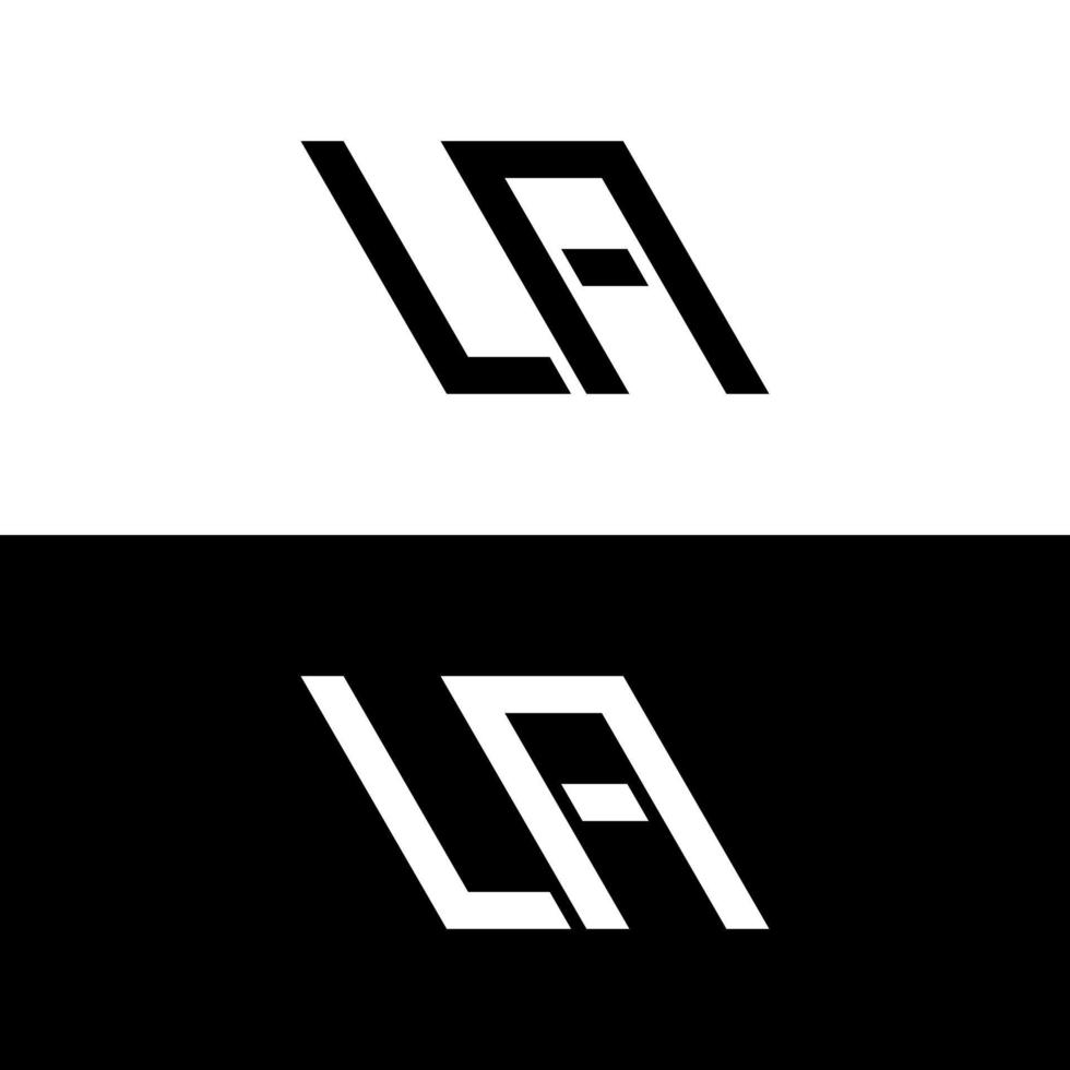 brief l een logo ontwerp vector