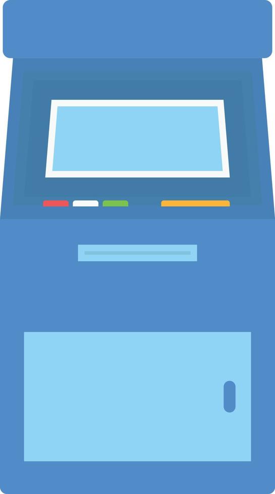 Geldautomaat machine bank vector