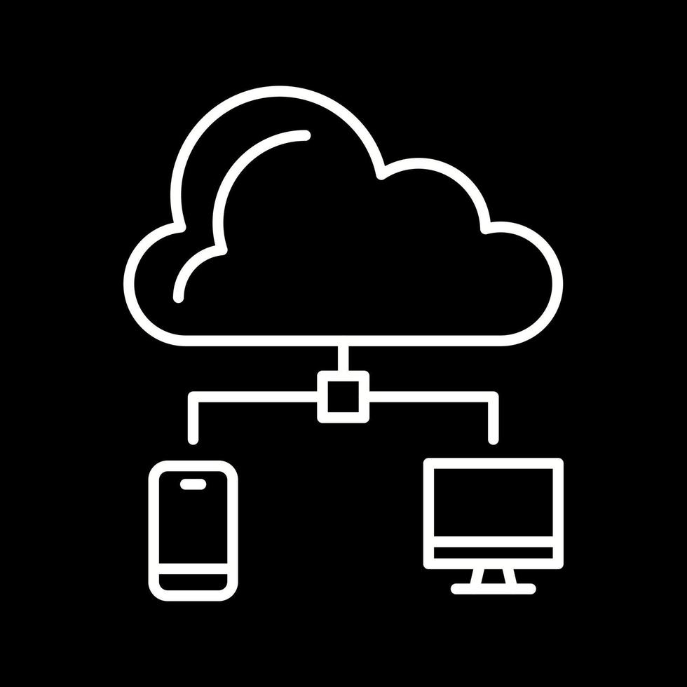 wolk vector pictogram