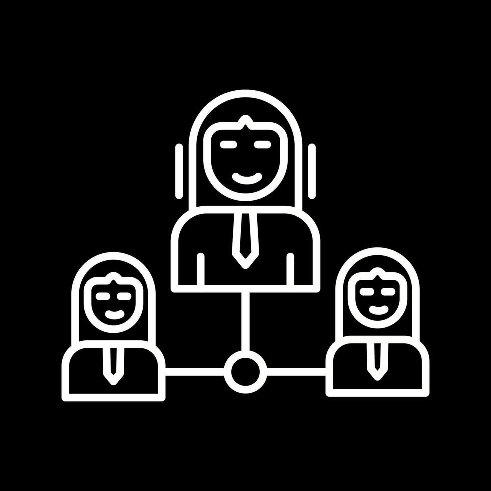 team vector pictogram