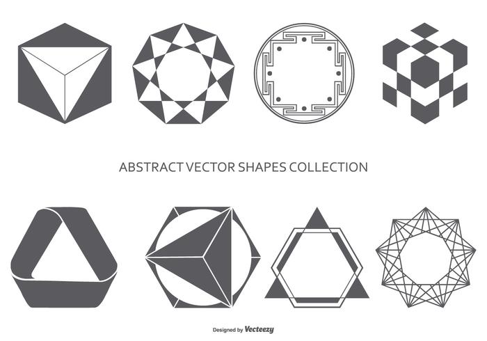 Abstracte vormen collectie vector