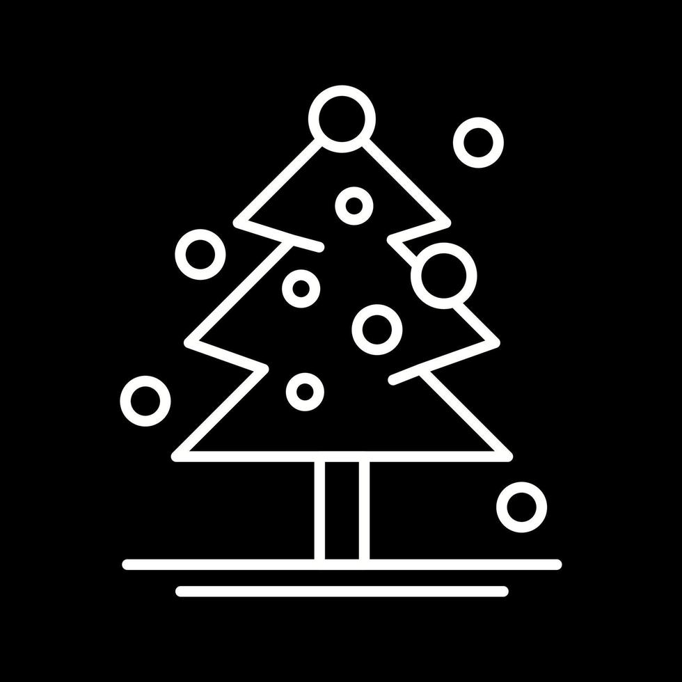 kerstboom vector pictogram